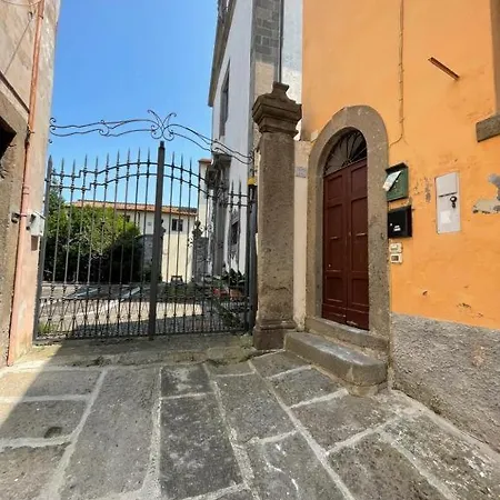 아파트 Citta Dei Papi-rustico In Centro 비테르보